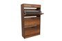 Hanah Home Zapatero Shc-431-Oo-1 Nogal Oslo